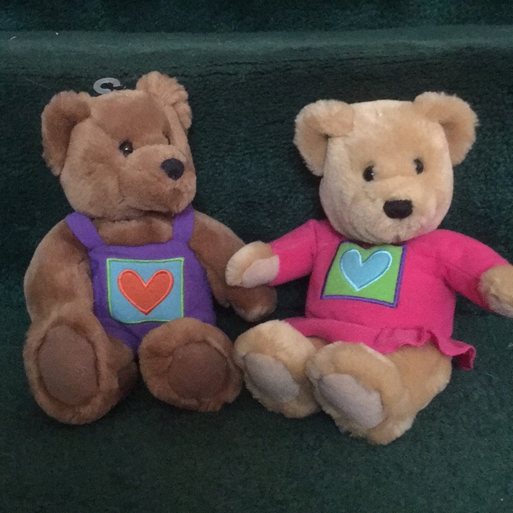 These are 2 Valentine Bears from Hallmark! New.